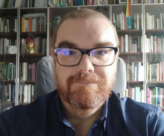 El profesor Gustavo Santana durante su intervención en el Pleno telemático/TA.